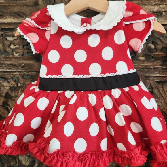 Minnie Mouse Dresses/ Halloween Costumes, 6-9m - Picture 1 of 7